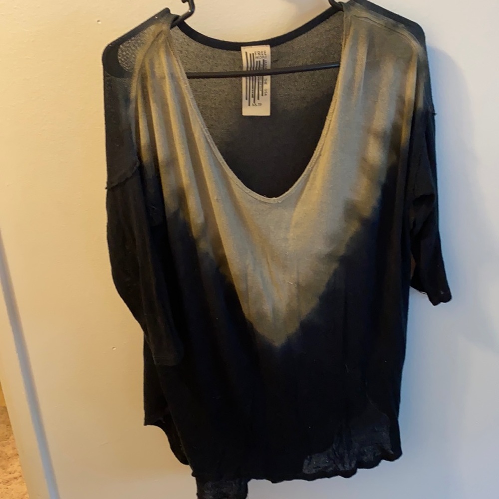 Free people Flowy tie dye sweater